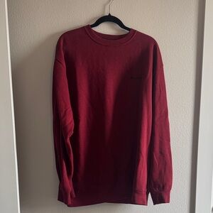 Columbia Men's Burgundy Crewneck Sweater